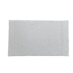 Prosop Covoras de Baie Greek | 700 GSM | Bumbac Alb | 50×70 cm