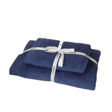 Set 5 Prosoape Hotel Greek | 550 GSM | Bumbac Alb | 50×90 cm