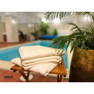 Prosop Baie Luxury Baixa | 600 GSM | Bumbac Ivoire