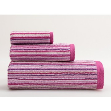Prosopul Pure Stripes II Pink: Confort Suprem în 100% Bumbac
