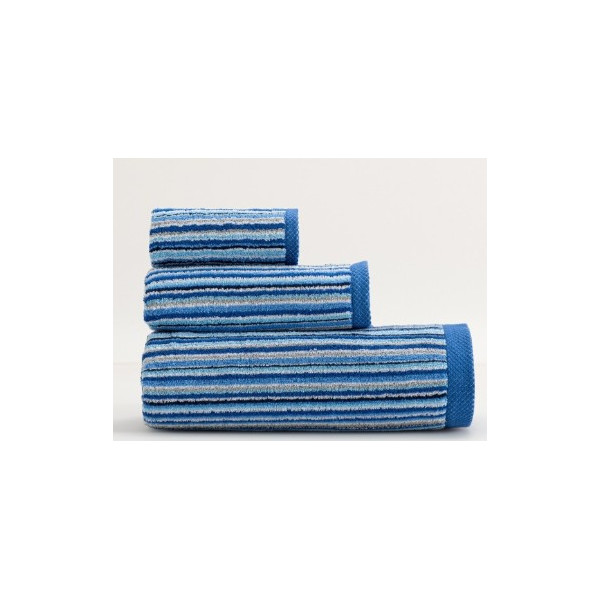 Prosopul Pure Stripes II Blue: Confort Suprem în 100% Bumbac