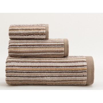 Prosopul Pure Stripes II Bej: Confort Suprem în 100% Bumbac