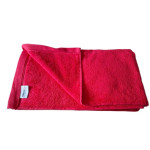 Prosop șezlong Faro roșu 80×180 cm – 500 g/m²