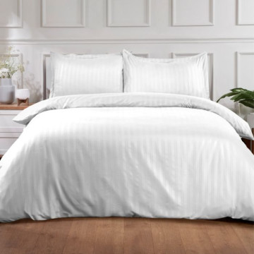 Lenjerie de Pat Hotel London | 100% Bumbac Percale | TC200 |  Single