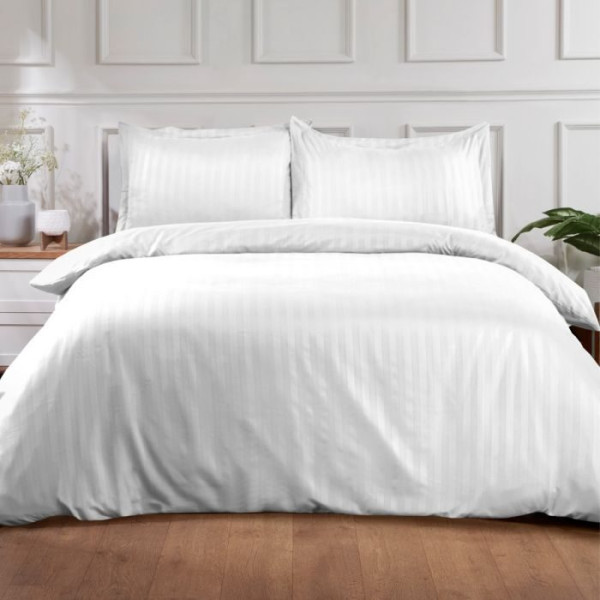 Lenjerie de Pat Hotel London | 100% Bumbac Percale | TC200 |  Single