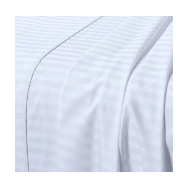 Cearșaf Pat Milano | 100% Bumbac Damasc 1 cm | TC300 Cearșaf Pat Milano | 100% Bumbac Damasc 1 cm | TC300