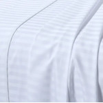 Cearșaf Pat Milano | 100% Bumbac Damasc 1 cm | TC300 Cearșaf Pat Milano | 100% Bumbac Damasc 1 cm | TC300