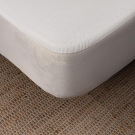 Protectie Saltea Impermeabila | Bumbac Jersey si Poliuretan | Alba | 90×200 cm