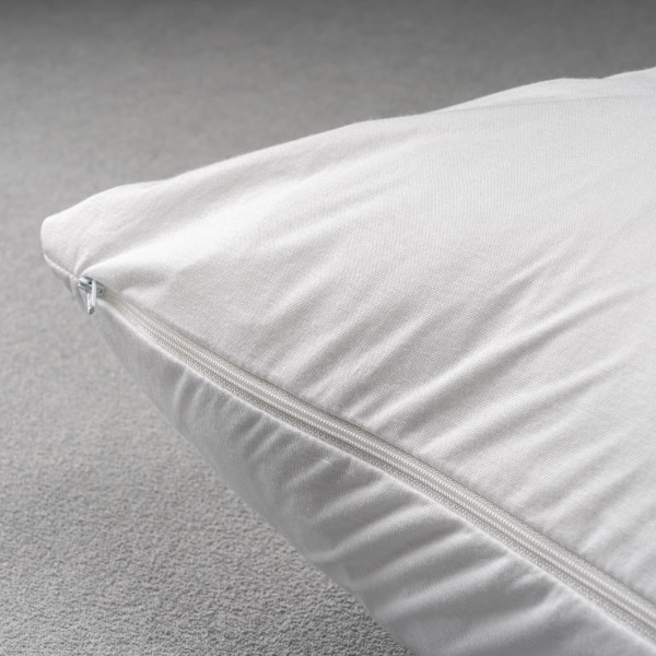 Protectie Perna Impermeabila | Bumbac Jersey si Poliuretan | Alba | 50×70 cm