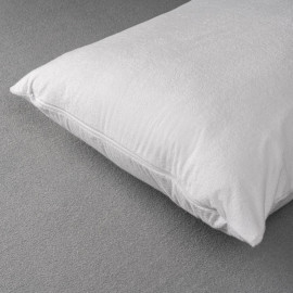 Protectie Perna Impermeabila | Frotir si Poliuretan | Alba | 70×70 cm